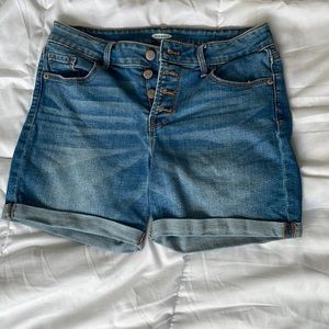 Old Navy jean shorts.